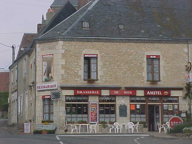 Brasserie de St Ulphace menu à 50 frs